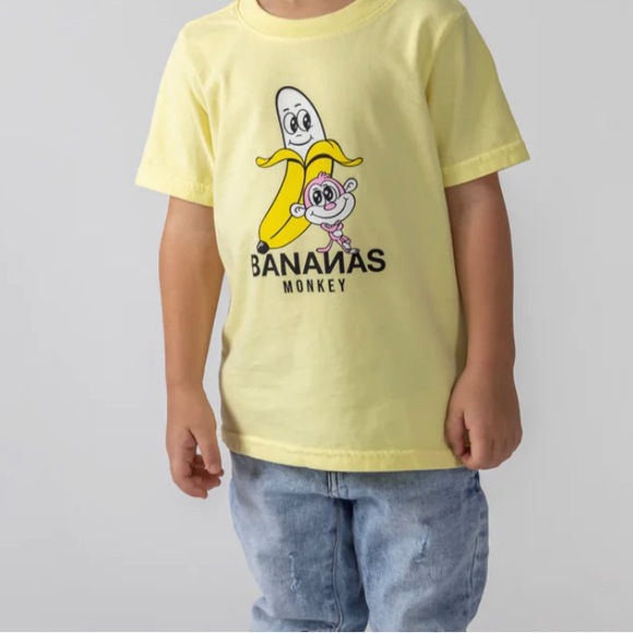Bananas Monkey KIDS HOMIE T-SHIRT - Picture 2 of 9
